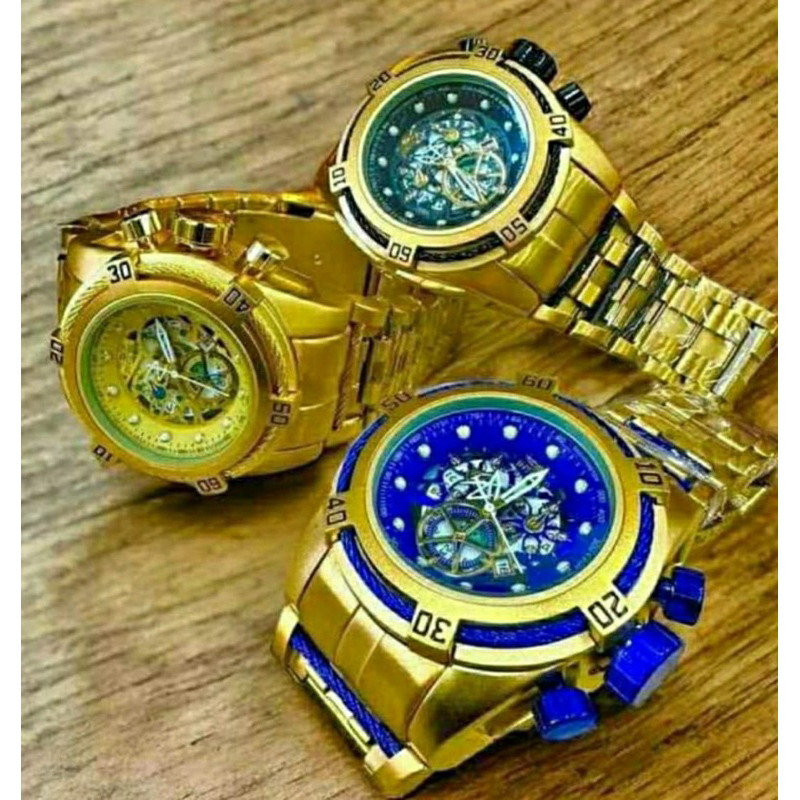 Relógio da invicta banhados funcional os top na promoção