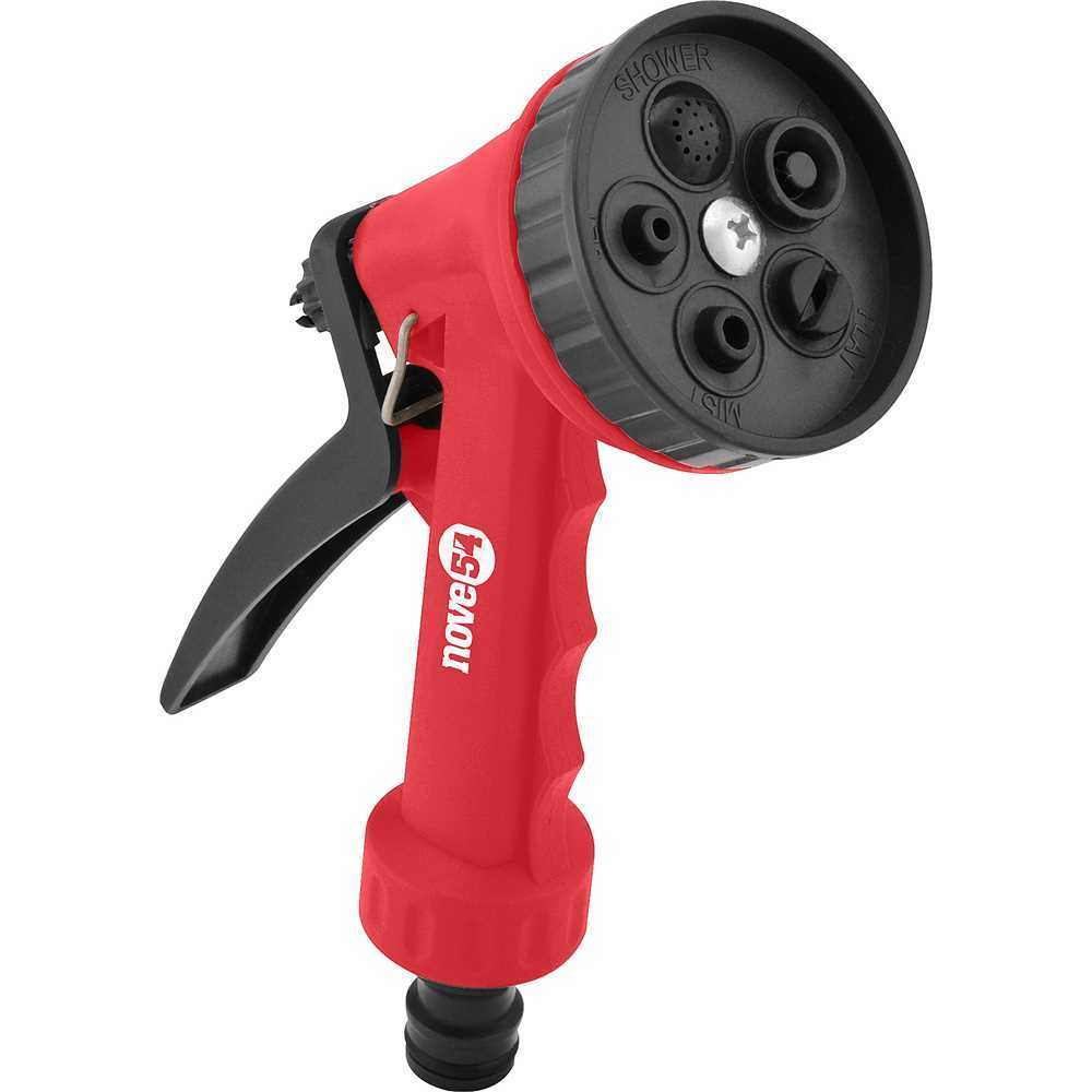 Esguicho para Mangueira 1/2 com 5 Jatos Reguláveis Nove54