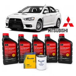 Kit Troca De Óleo 5w30 Mitsubishi Lancer 2.0 16v 2011 Á 2016