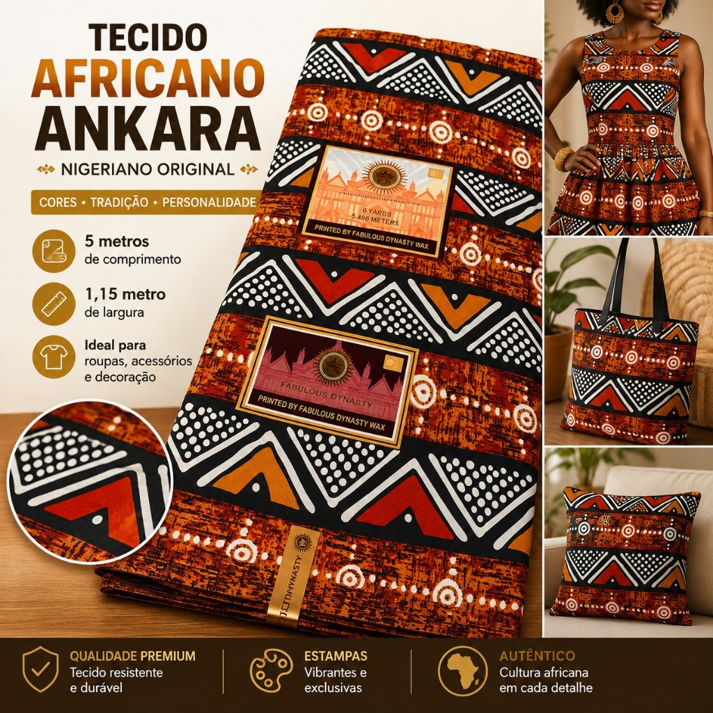 TECIDO ANKARA AFRICANO PANO ESTAMPA ROUPAS RELIGIOSAS CANDOMBLE UMBANDA ORIXA COLORIDO LUXO CONFECCAO OJA PANO DA COSTA