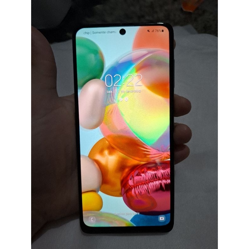 Smartphone Samsung Galaxy A71 128GB 6GB RAM usado