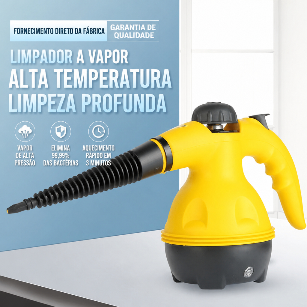 Máquina de limpeza a vapor multifuncional doméstica, portátil, tudo em um, conveniente 110V/220V
