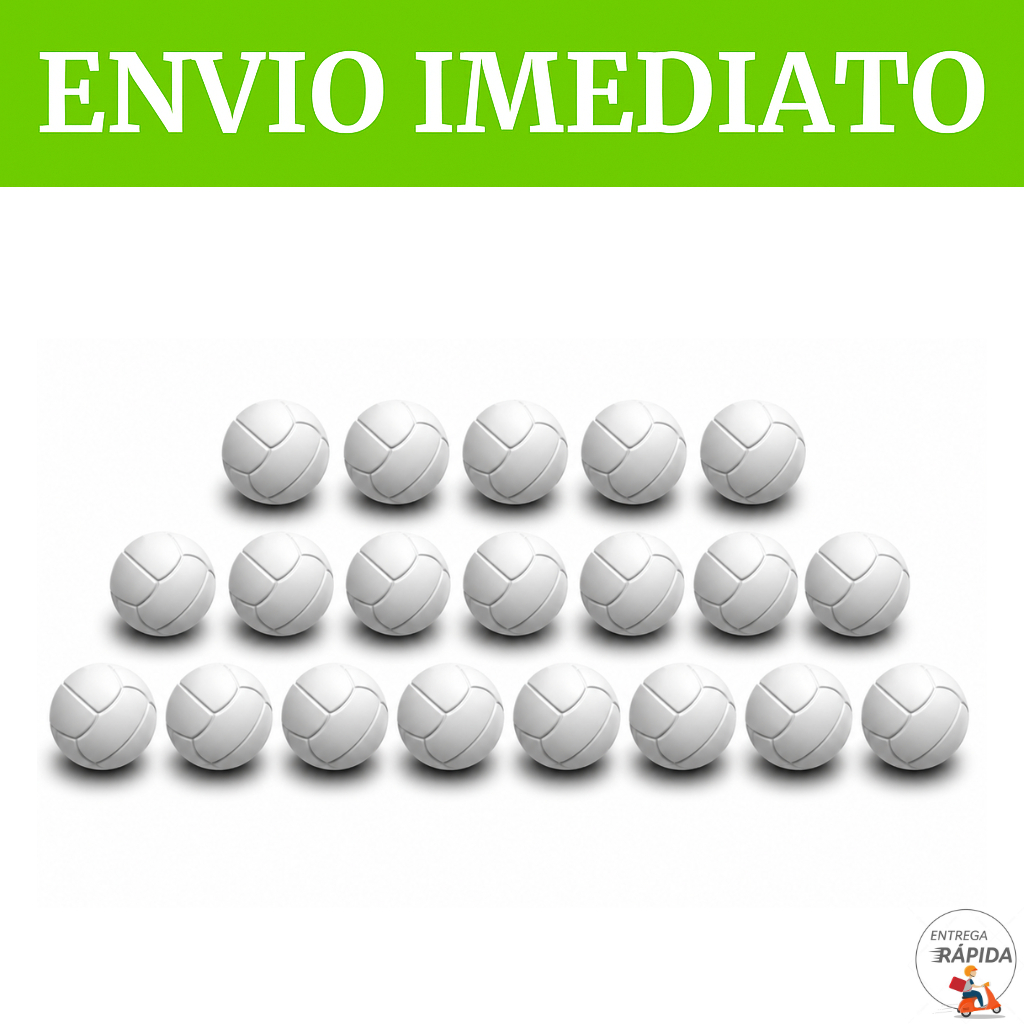 KIT 20 BOLINHA DE PEBOLIM TOTÓ PACAU FLAFLU