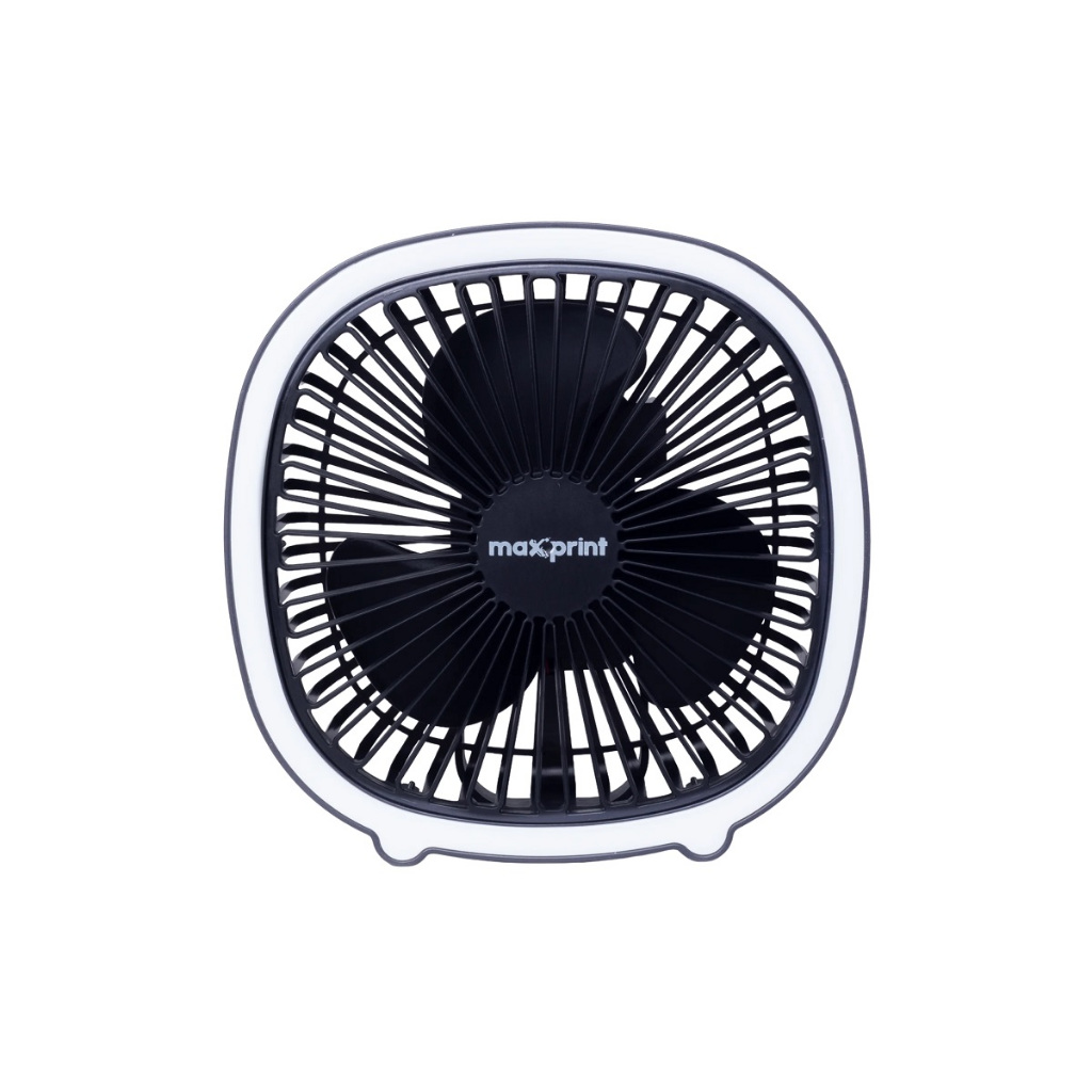 Ventilador de Mesa Maxprint MX-V100 USB 3 Velocidades Preto