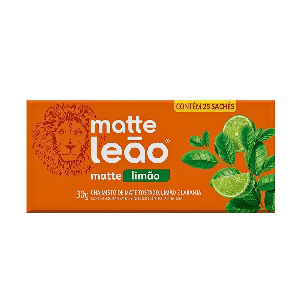 Kit 2un Chá Matte Limão Leão 25 Sachês — imagem 2 de 2