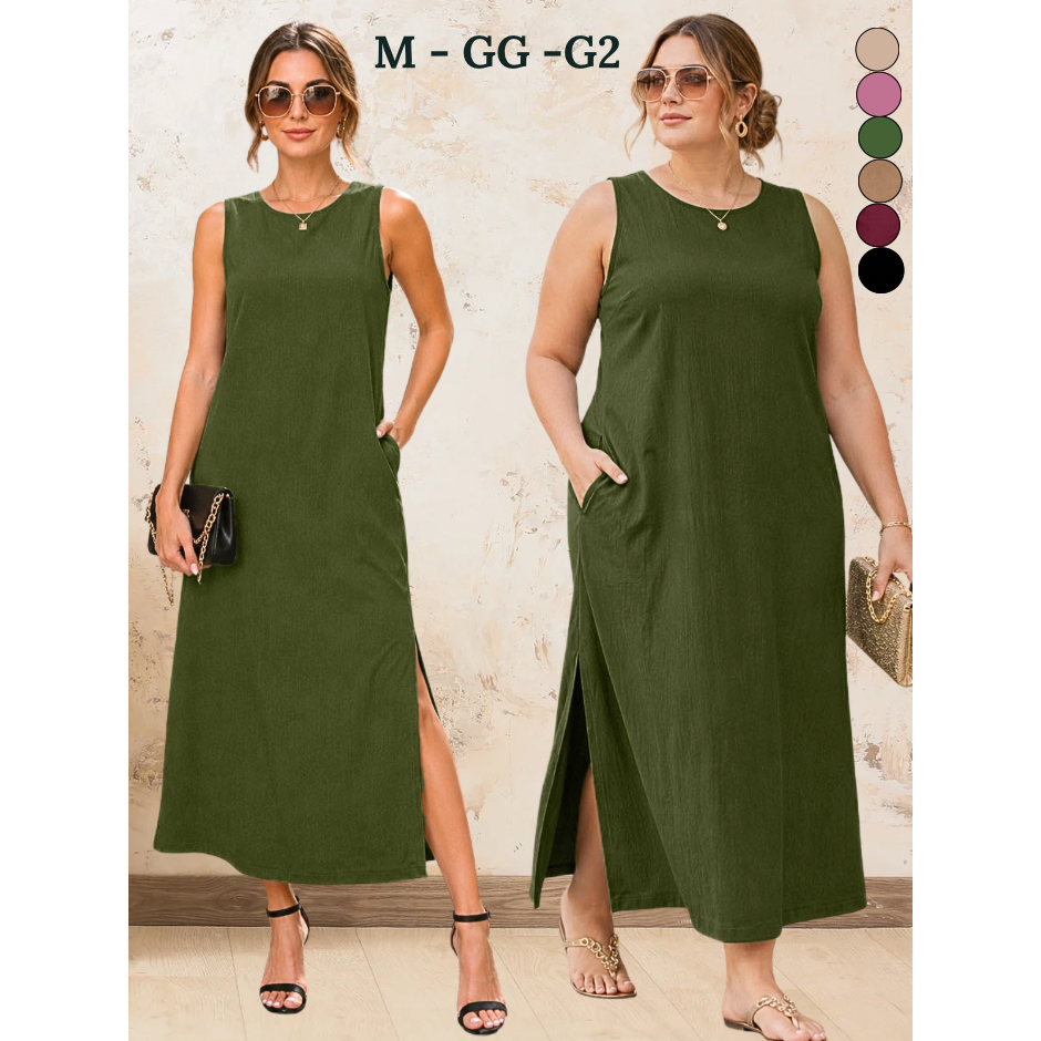 VESTIDO FEMININO PLUS SIZE ELEGANTE SOCIAL VESTIDOS ELEGANTE MODA EVANGÉLICA SOLTINHO FESTA CASAMENTO SOCIAL CONFORTÁVEL