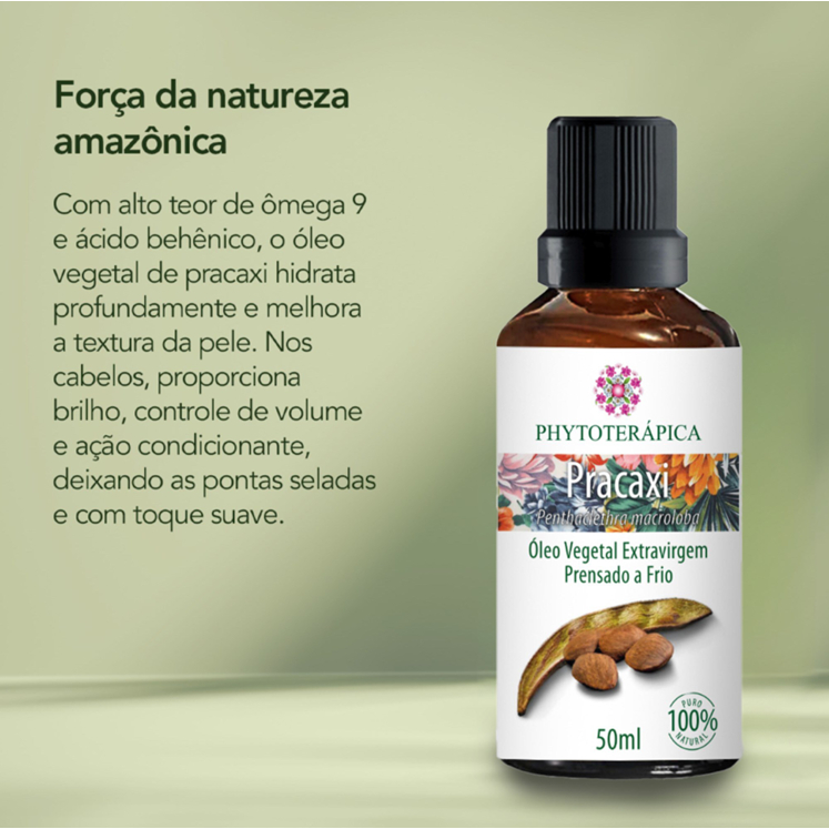 Phytoterápica Óleo Vegetal Pracaxi 60ml - Uniformiza a Pele, Reduz Manchas e Hidrata os Cabelos · foto 2