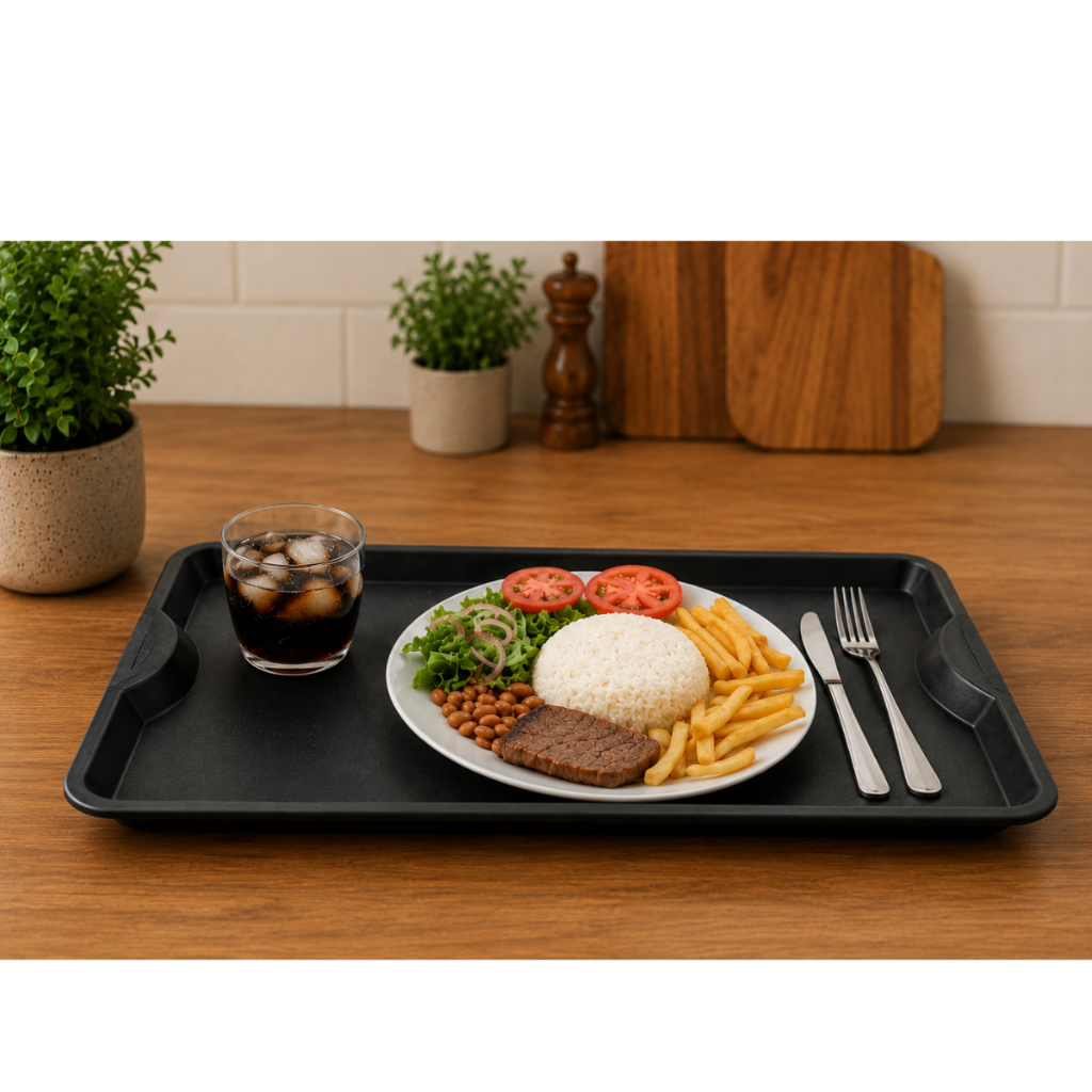 Bandeja Restaurante Self Service Fast Food 48x33x2,2 cm C10un