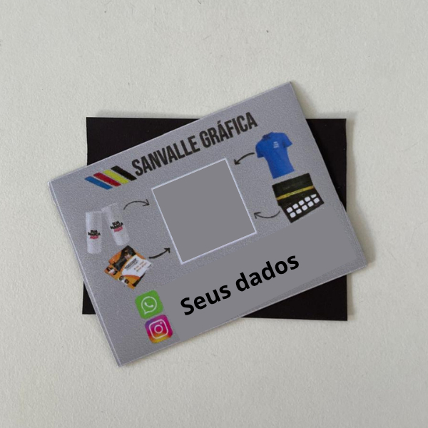 Kit 250 Imãs de Geladeira Personalizados 5x4,5 - Lembrancinhas, Brindes, Empresa, Comércio — imagem 2 de 2