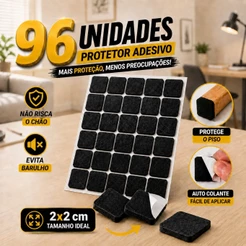Protetor Para Pé De Cadeira Sofá Mesa Móveis Auto Adesivo Colante Anti-risco 16/32/64/80/96 EVA Feltro Antiderrapante