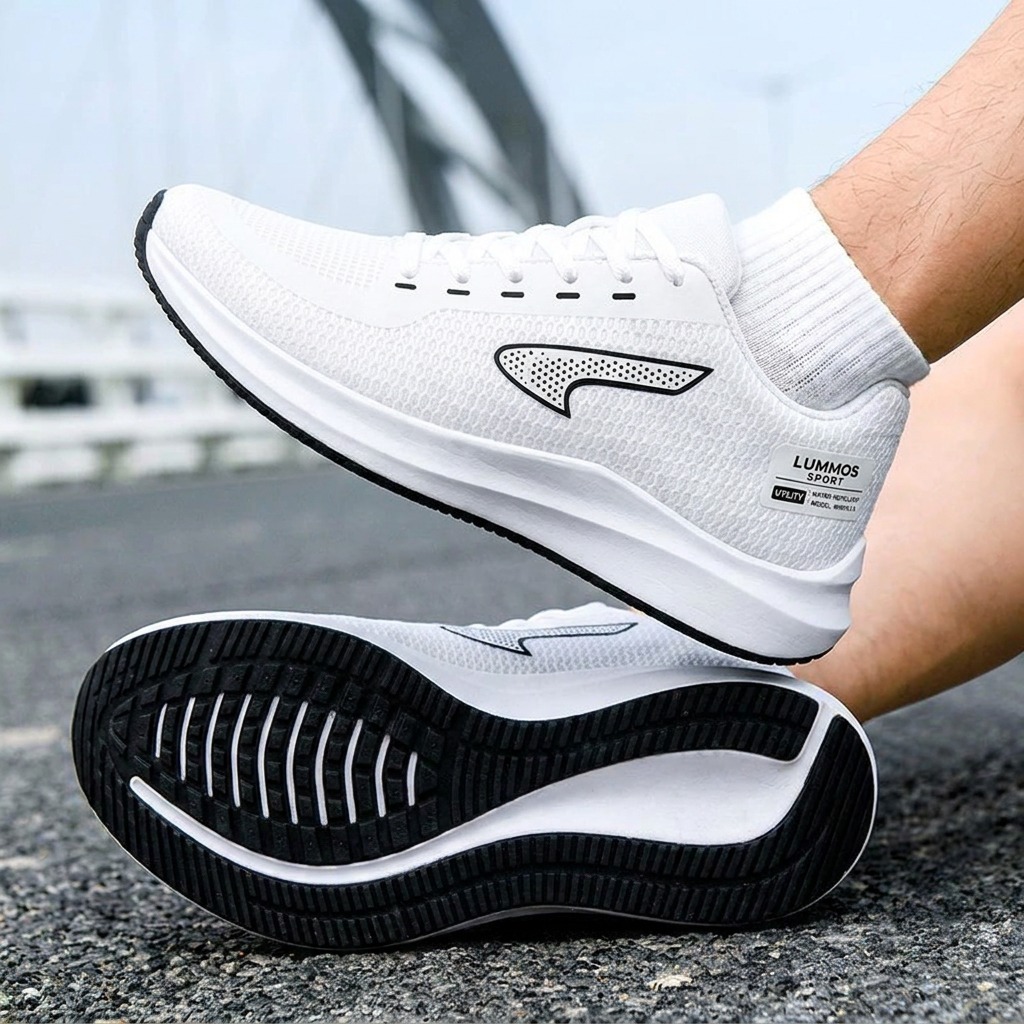 Tênis Masculino Esportivo Corrida Academia Caminhada Confortável Leve Casual Streetwear Dia a Dia