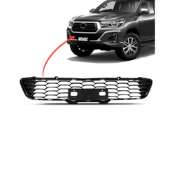 Grade Central Inferior Parachoque Dianteiro Hilux 2019 2020 2021