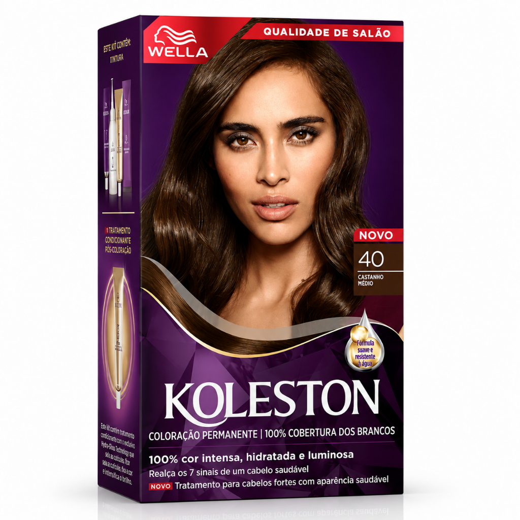 Koleston Tinta de Cabelo Coloração Permanente Creme Escolha sua Cor