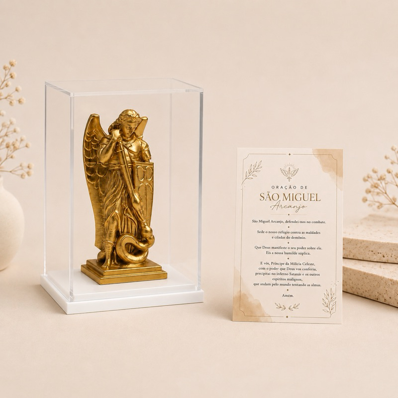 Cúpula acrílico decorativo religioso católico Santos imagem sacra cristã decoração estátua presente fé