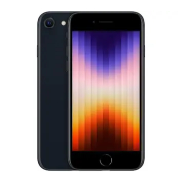 iPhone SE 3ª Gen 2022 128GB Meia-Noite Tela 4.7" - Estado: Bom (Recondicionado)