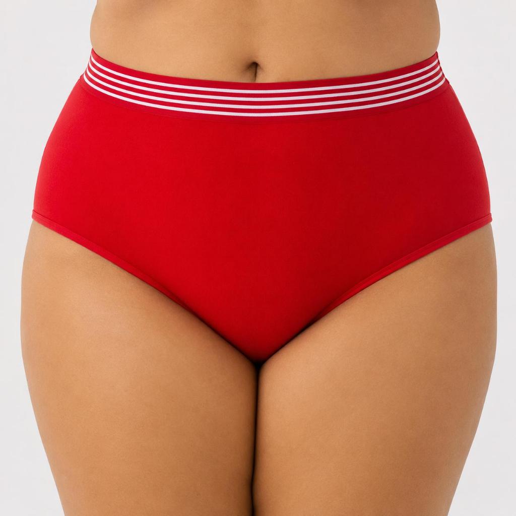 2 Calcinha cintura alta plus Size 50 52 54 56 58 60 62 64 algodão elástico na cintura
