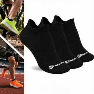 Kit 3 Pares Meias Poliamida Corrida Zhamaro Performance Dry Fit Cano Curto Ciclismo Academia Running