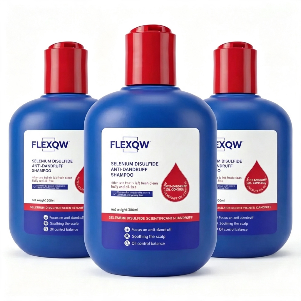 Viva belle Shampoo Anticaspa 300ml / Dissulfeto de Selênio Controle Oleosidade Alívio Coceira Limpeza Profunda Couro Ca