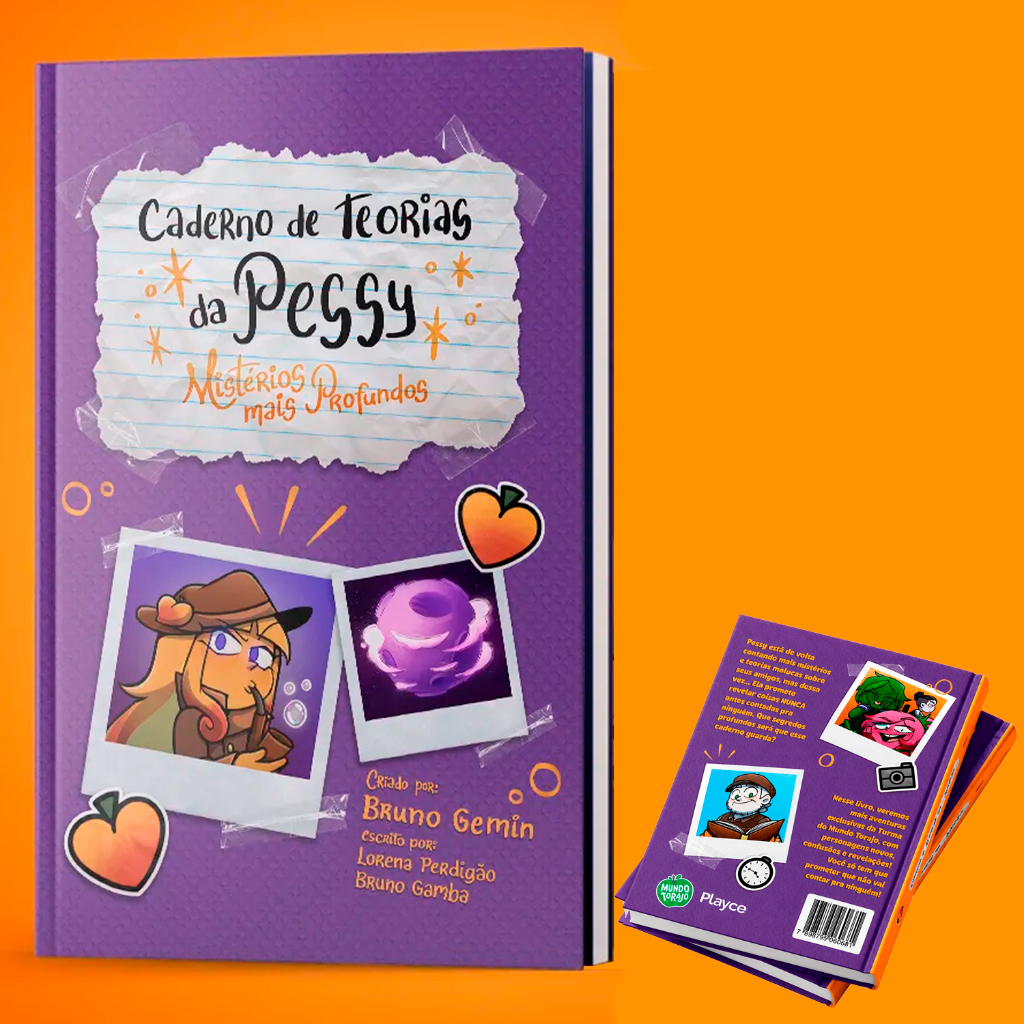 Livro Caderno De Teorias Da Pessy Mistérios Mais Profundos Capa Dura Mundo Torajo
