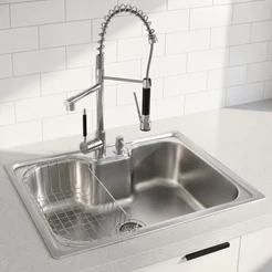 Cuba Gourmet Inox 304 60x42 Torneira Monocomando Acessórios Cozinha Bancada