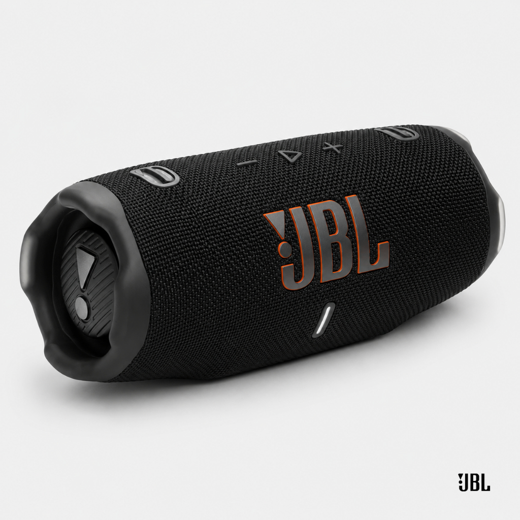 Caixa de Som JBL Charge 6 Bluetooth Portátil Preta IP68 Autonomia 28h com Auracast