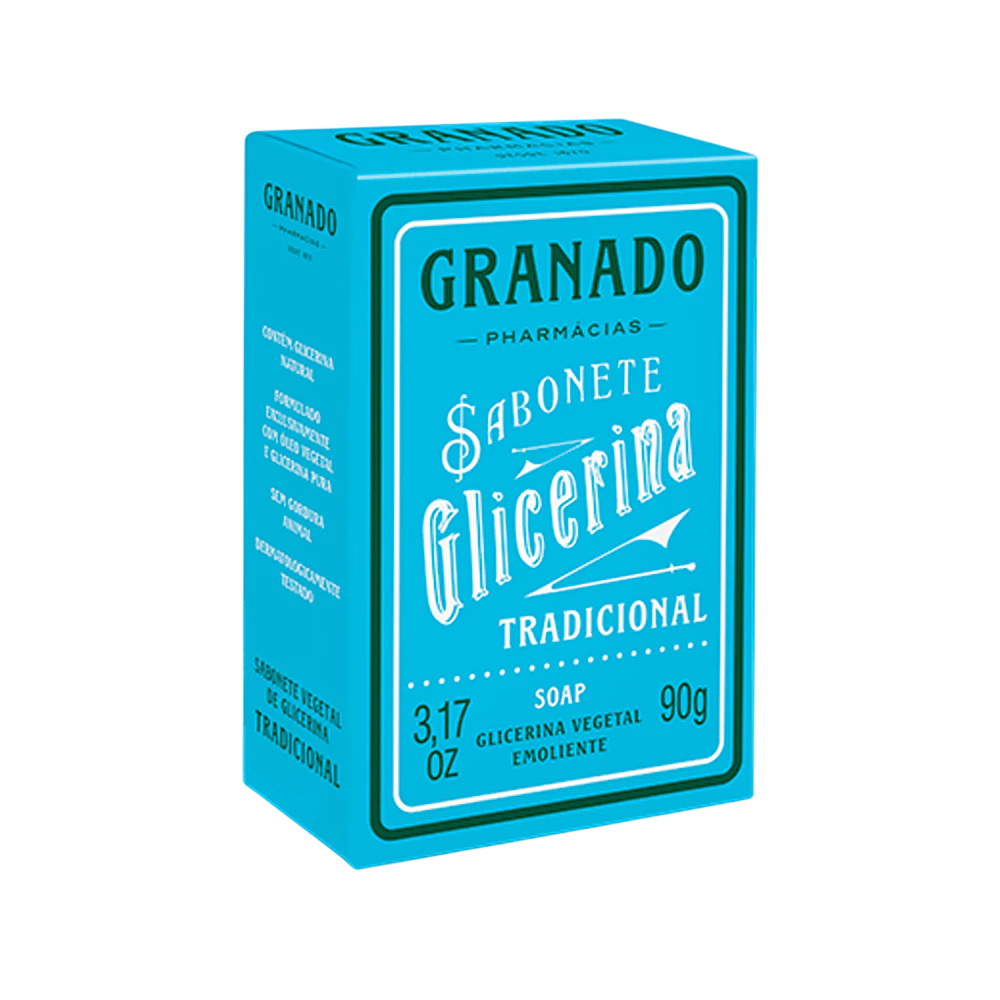 Sabonete de Glicerina em Barra Granado Tradicional com 90g