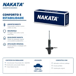 Amortecedor Traseiro Ford Ka 1997 a 2007 Nakata HG30794