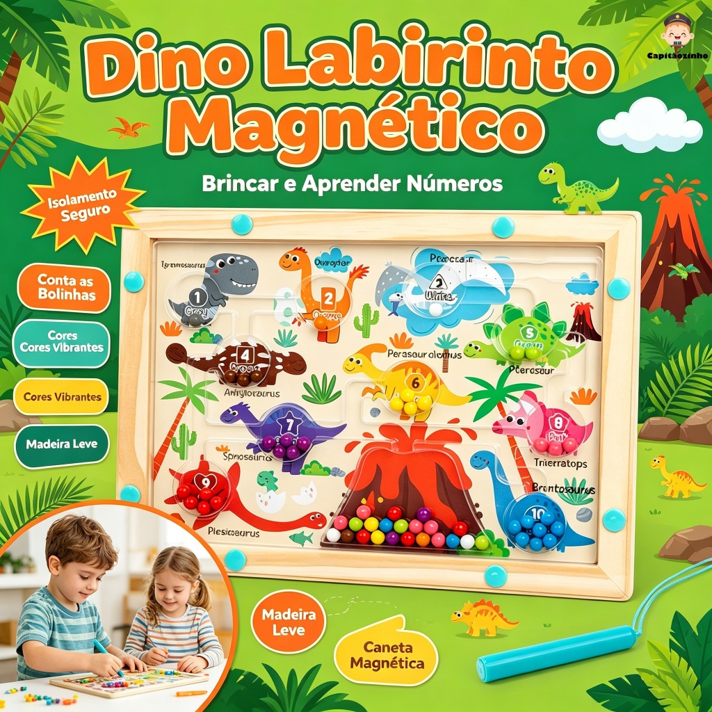 Montessori Magnético Cor Classificação Labirinto Número Brinquedos De Madeira Quebra-Cabeça Atividade Placa Motor Fino