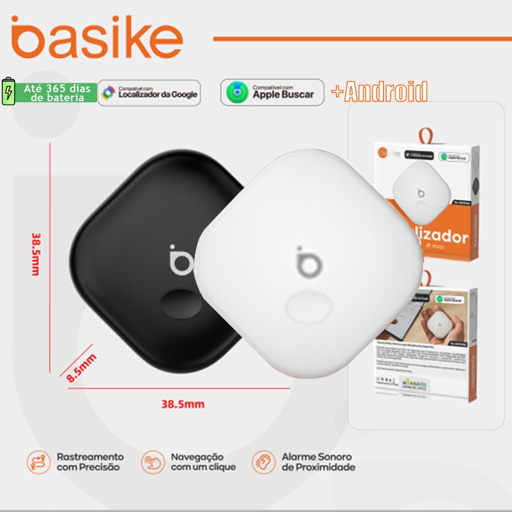 Basike airtag rastreador portátil anti-perda com localização gps，rastreador tempo real que funciona apple，dw346