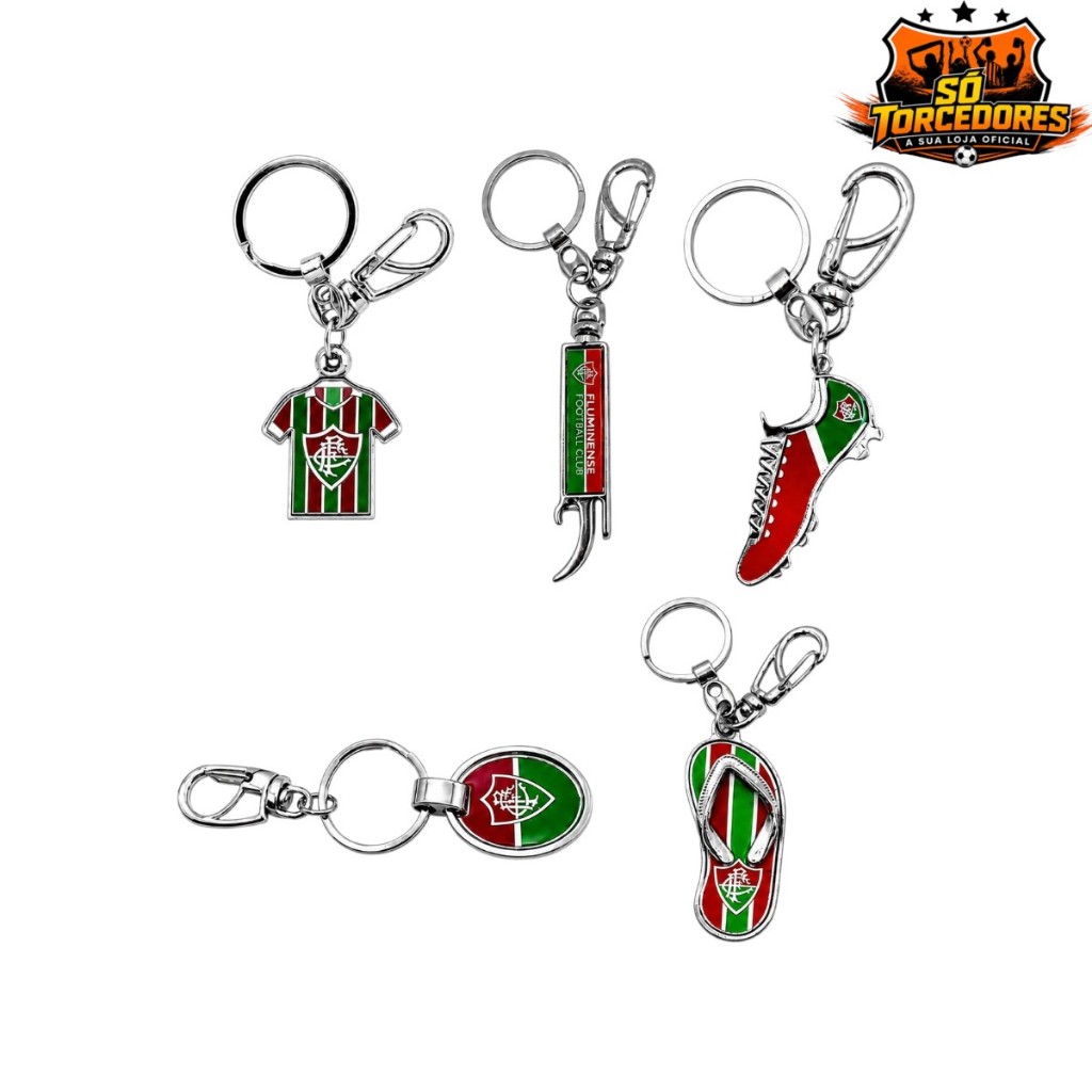 CHAVEIRO FLUMINENSE OFICIAL DIVERSOS MODELOS - CHAVEIRO COM SELO ORIGINAL
