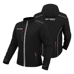 Jaqueta Moto Feminia Gp tech Soft Casual Com Proteção