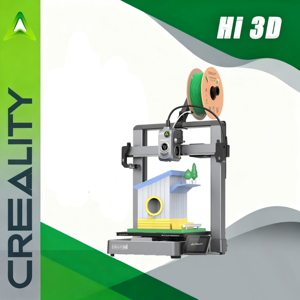 CREALITY | Impressora 3d Hi Combo 600mm/s,Compatível com CFS,suporta até 16 cores de impressão