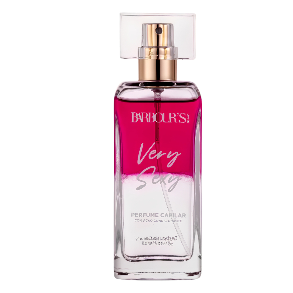 Perfume Capilar Very Sexy Barbour's Beauty Finalizador Termoativo 50ml