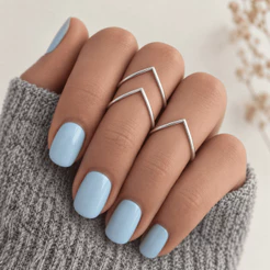 Anel V Falange Fino Minimalista em Prata 950