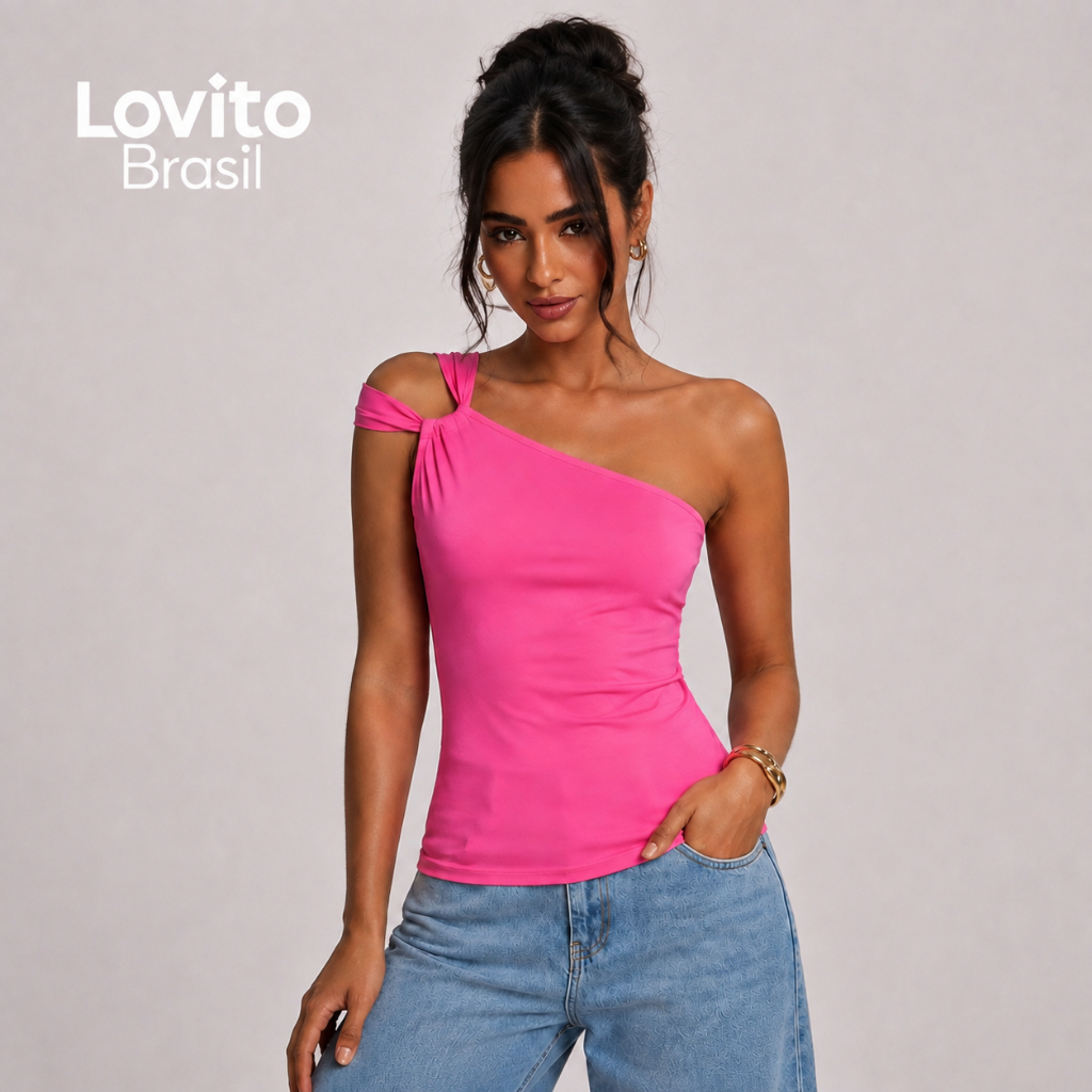 Regata Com Detalhe no Ombro BRTKB996BRL1026