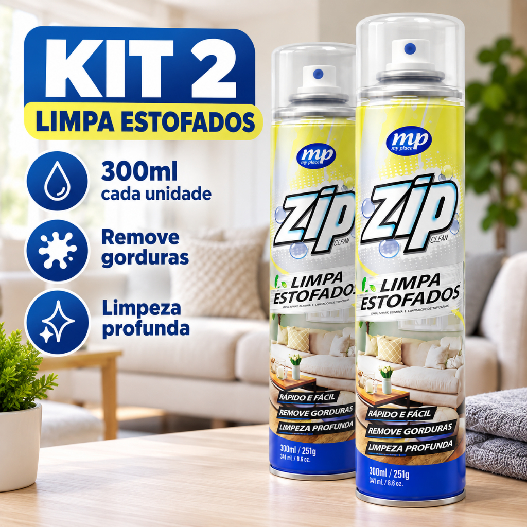 Spray Limpa Estofados Espuma Mágica Limpeza A Seco 300ml Lata Borrifador Limpador Sofá Colchão
