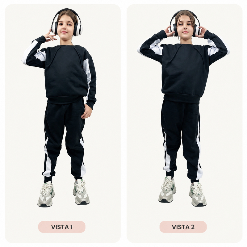 Conjunto Moletom Infantil Juvenil Menino Menina – Tamanhos do 6 ao 16