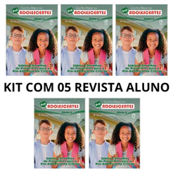 KIT COM 05 Revista Lições Bíblica Pré-Adolescentes Aluno 4º Trimestre 2026