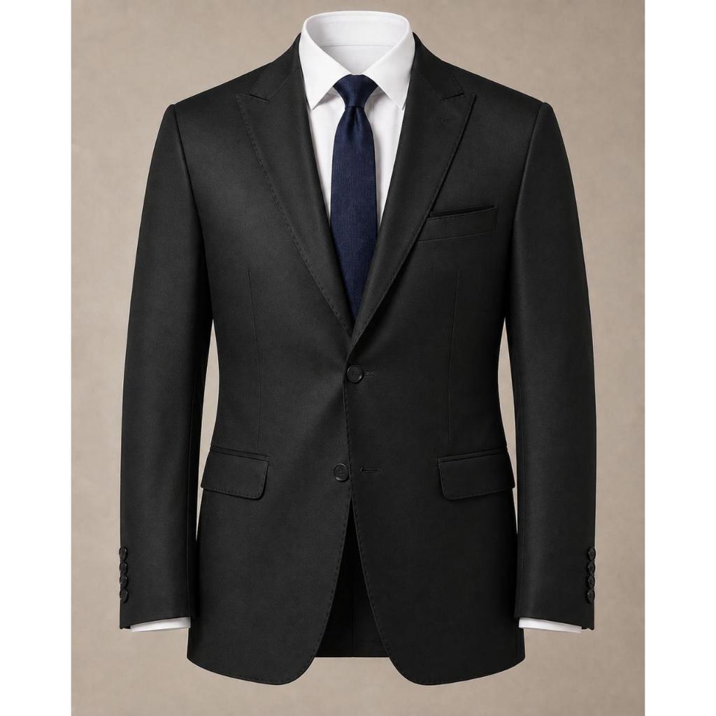Terno Slim Masculino Poliviscose Alfaiataria Luxo  - Paletó+Calça