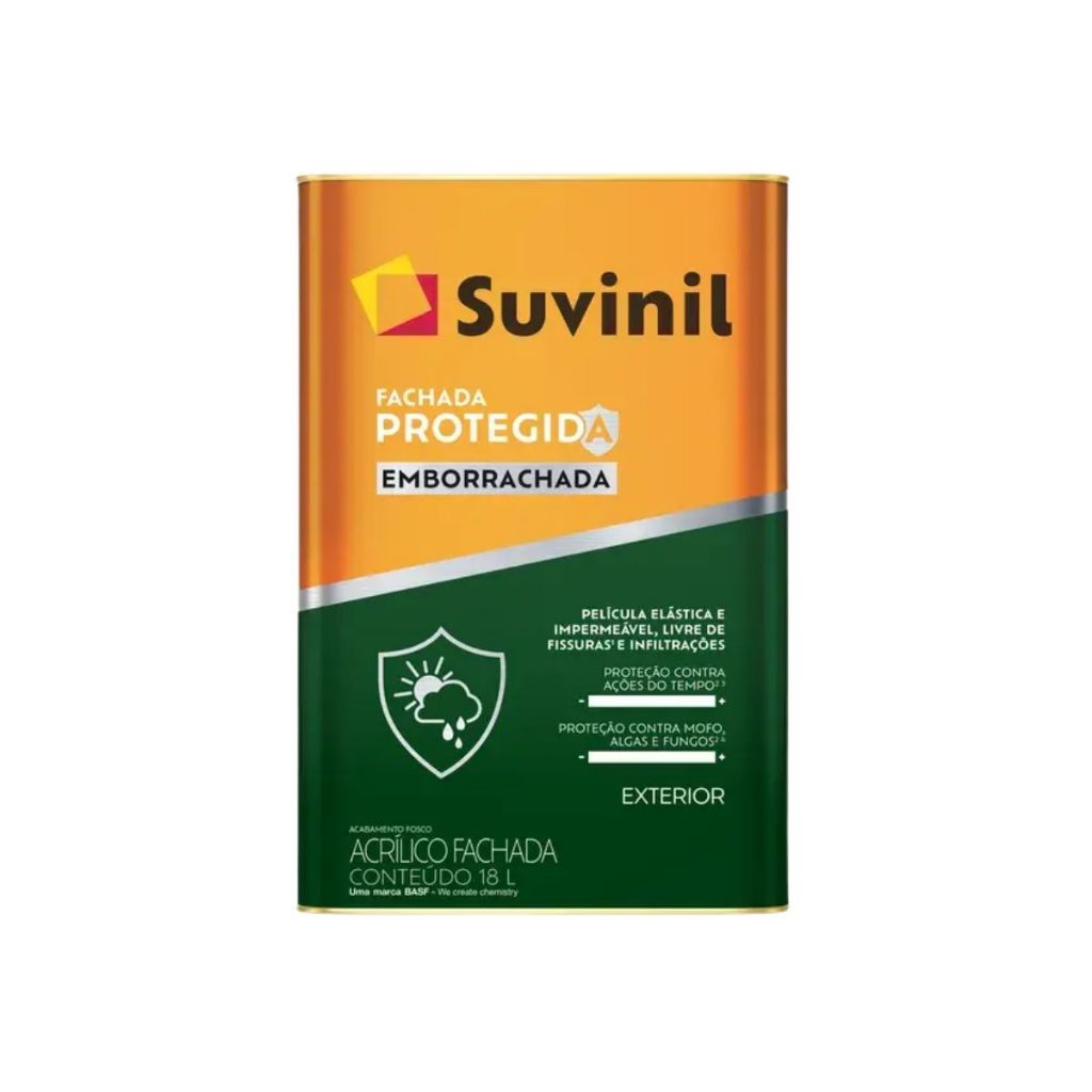 Acrílico Base A2 Fachada Protegida Emborrachada 16L | Suvinil