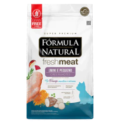 Ração Fórmula Natural Cães Fresh Meat Filhotes Raças Mini e Pequenas 2,5kg