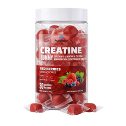 Creatina em Goma Gummy Frutas Vermelhas 30 Gomas PuroLabz