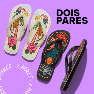 2 Chinelos Rasteiro Feminino Casual Verão

 Tropical Barato