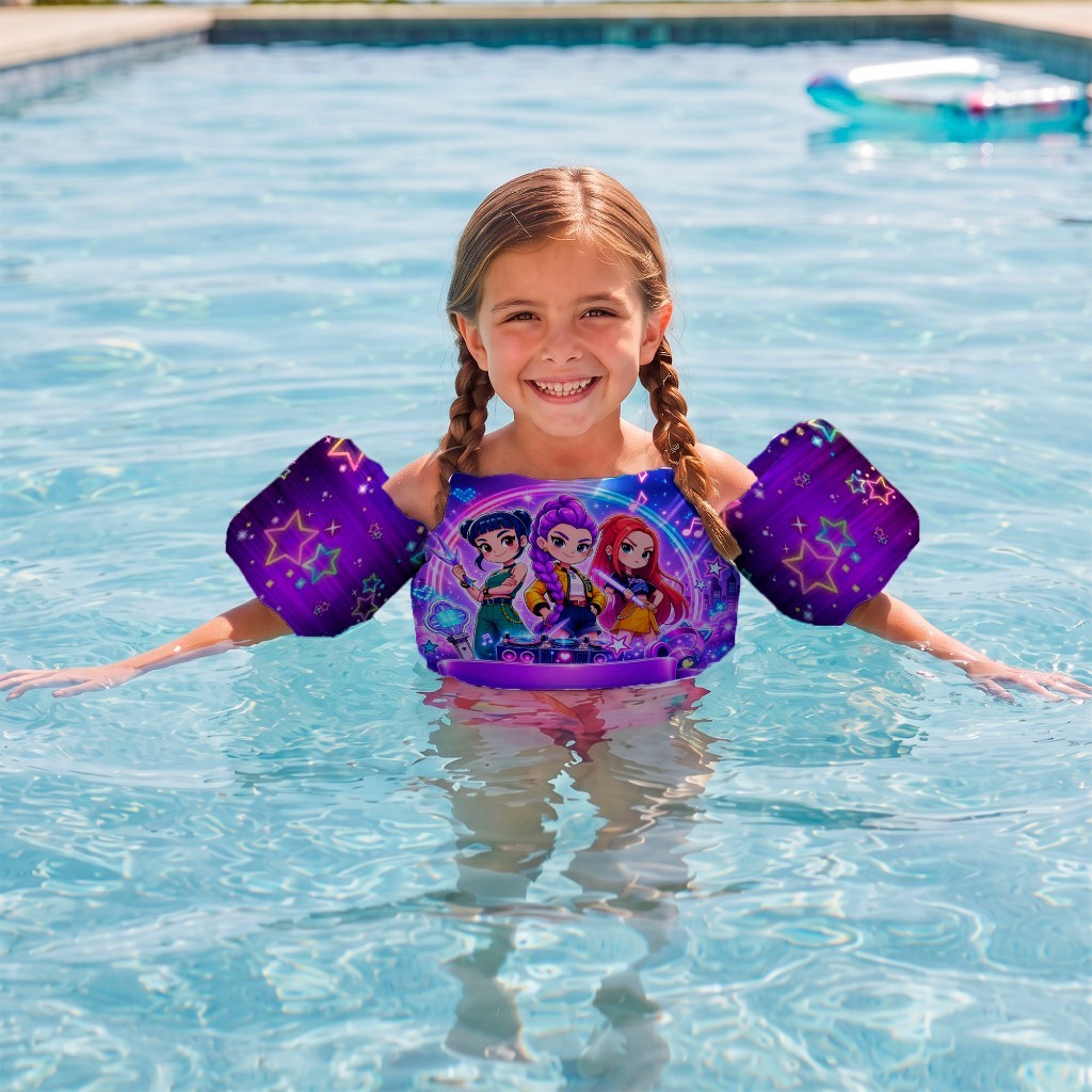 Colete Boia De Braço varias estampas feminino Piscina Verão Praia Infantil Kids menino Até 25kg Não Fura