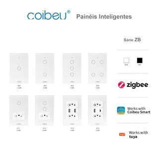 COIBEU Interruptor de lâmpada inteligente Telefone móvel WIFI+Zigbee pode controlar o interruptor