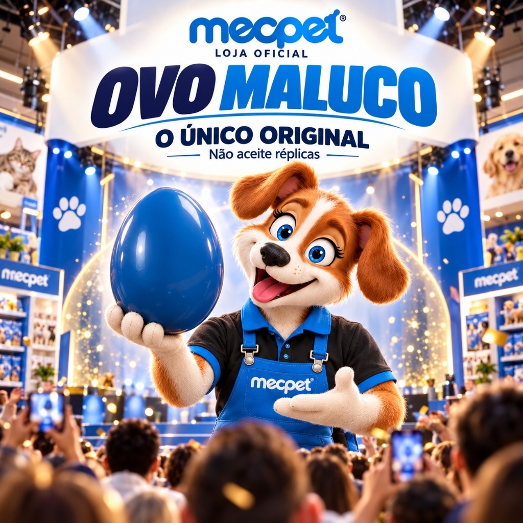 Brinquedo Mordedor para Cachorro Ovo Maluco Pet Interativo Resistente Antiestresse