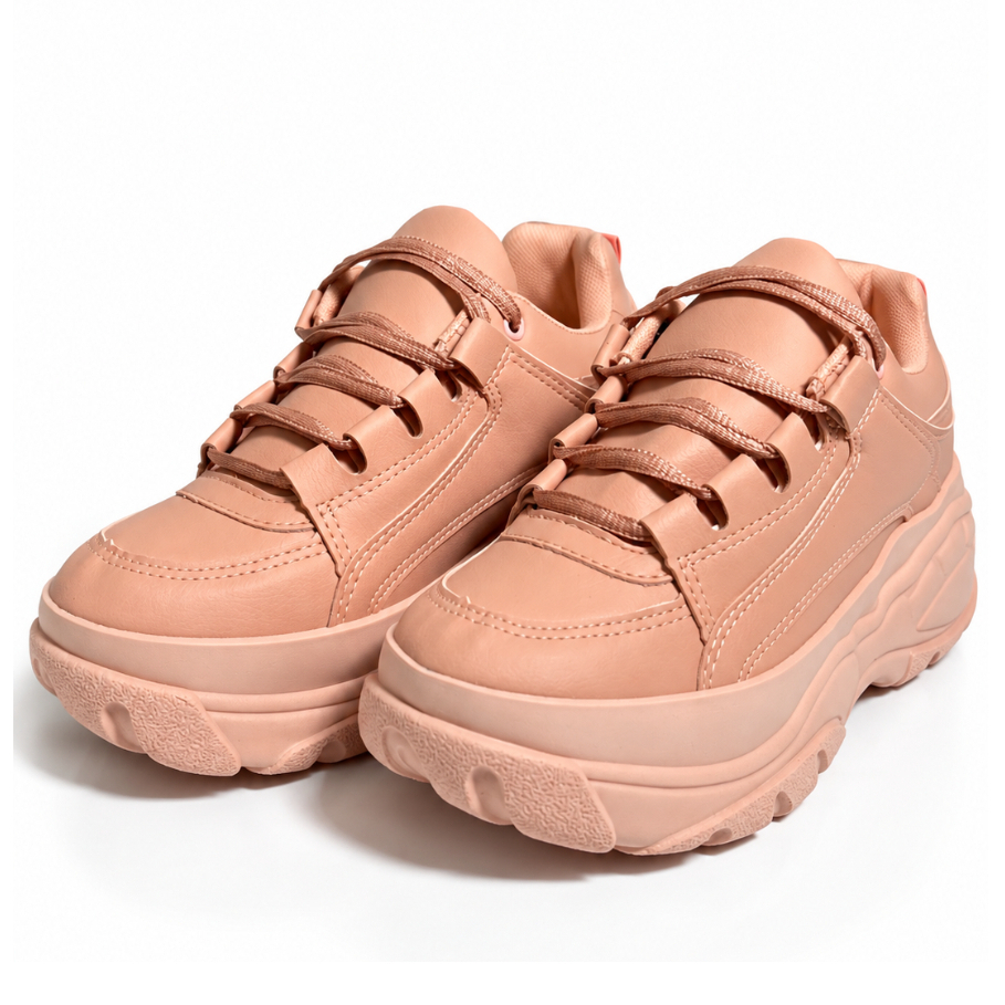 Tênis Casual Feminino Elegante Estiloso Confortável Macio Leve Resistente Dia A Dia