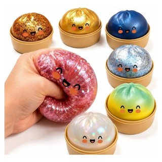 ✨ Surpresa: Dumpling Squishy Brilhante!