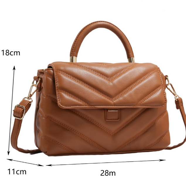Bolsa Feminina Média Tiracolo com alça removível