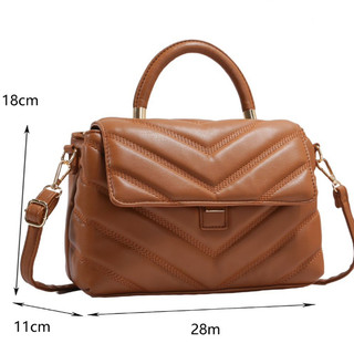 Bolsa Feminina Média Tiracolo com alça removível